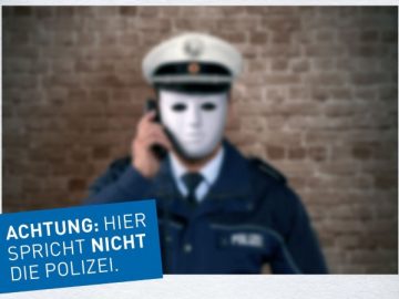 Achtung: hier spricht nicht die Polizeit!
