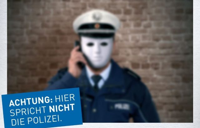 Achtung: hier spricht nicht die Polizeit!